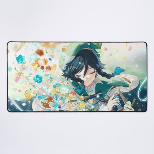 Cool Venti Genshin Impact Desk Mat