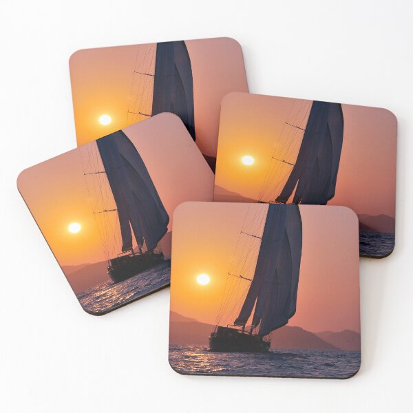 Item preview, big sailboat sailing designed and sold by laikaincosmos.