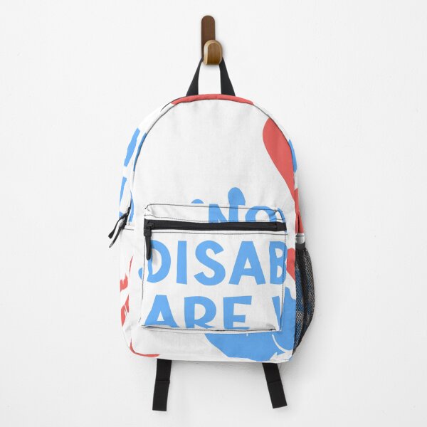 Item preview, Not All Disabilities Are Visible - Orange Blue Heart designed and sold by SilkenDove.