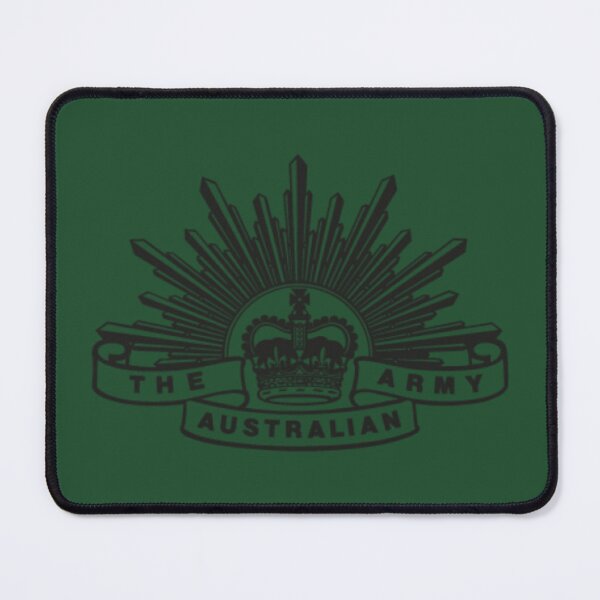 Item preview, Australian Army Rising Sun Black & White designed and sold by RENAGADE4LYF.
