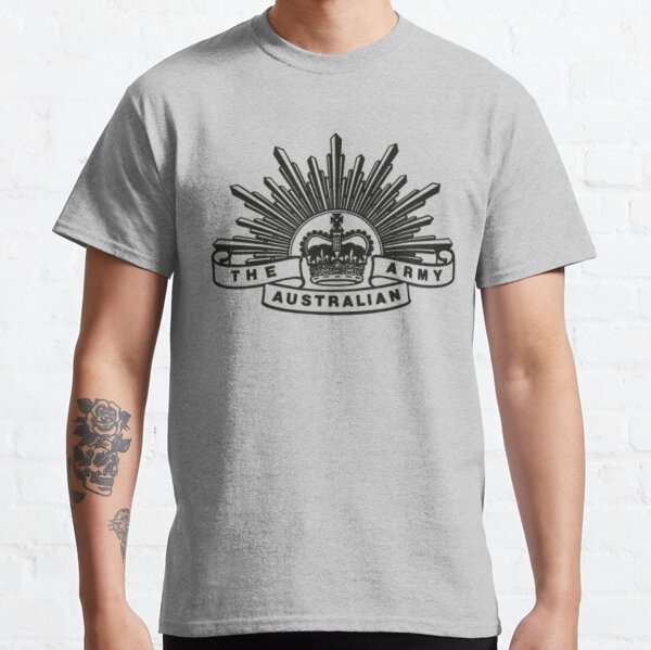 Item preview, Australian Army Rising Sun Black & White designed and sold by RENAGADE4LYF.