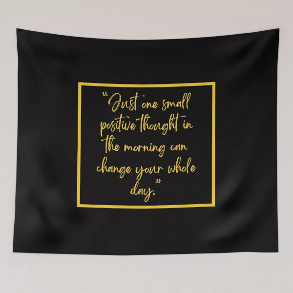 Item preview, One small positive thought in the morning can change your whole day designed and sold by family37.