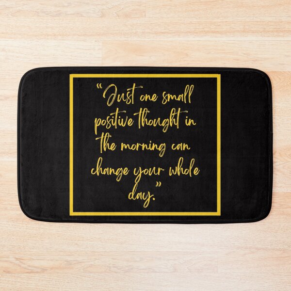 Item preview, One small positive thought in the morning can change your whole day designed and sold by family37.