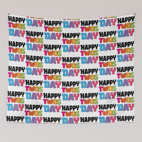Item preview, funny happy towsday, 2 22 22 t-shirt designed and sold by elmanchour.