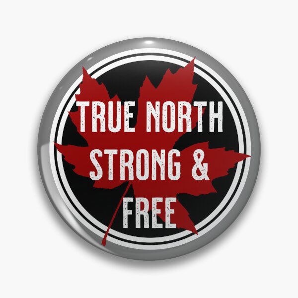 Item preview, True North Strong and Free designed and sold by sandpiperstudio.