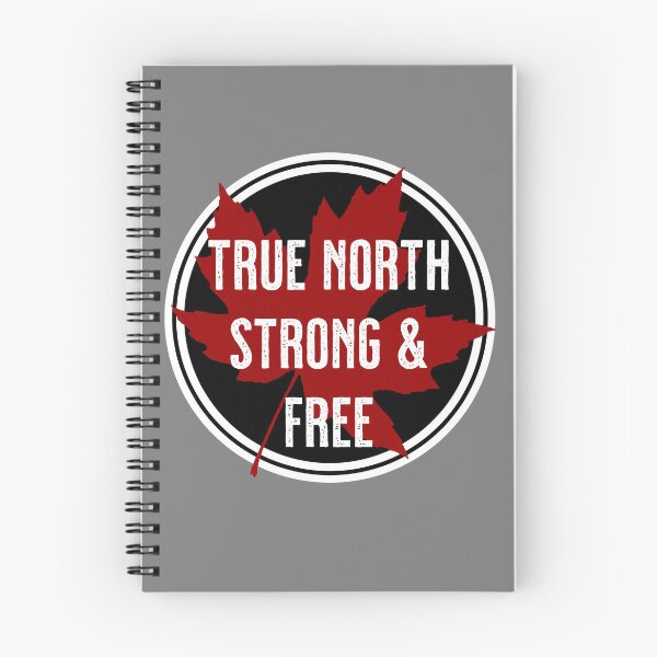 Item preview, True North Strong and Free designed and sold by sandpiperstudio.