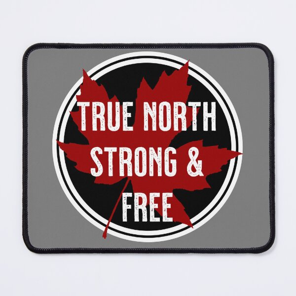 Item preview, True North Strong and Free designed and sold by sandpiperstudio.
