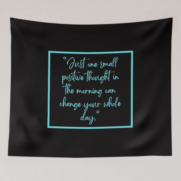 Item preview, One small positive thought in the morning can change your whole day designed and sold by family37.