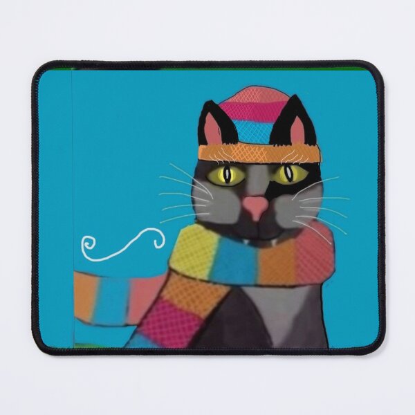Item preview, Winter dressed Cat designed and sold by Creat1ngs.