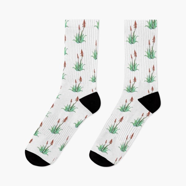 Item preview, Aloe Vera Botanical Watercolor Flower designed and sold by Irina Sztukowski.