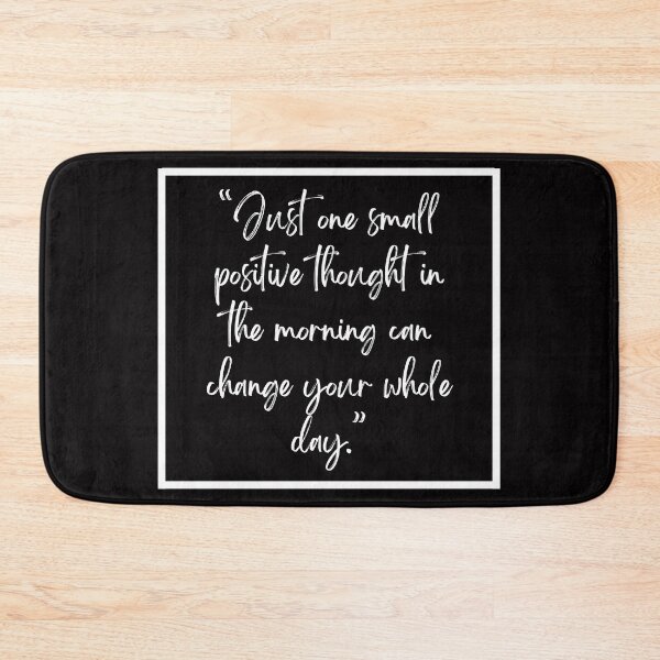 Item preview, One small positive thought in the morning can change your whole day designed and sold by family37.
