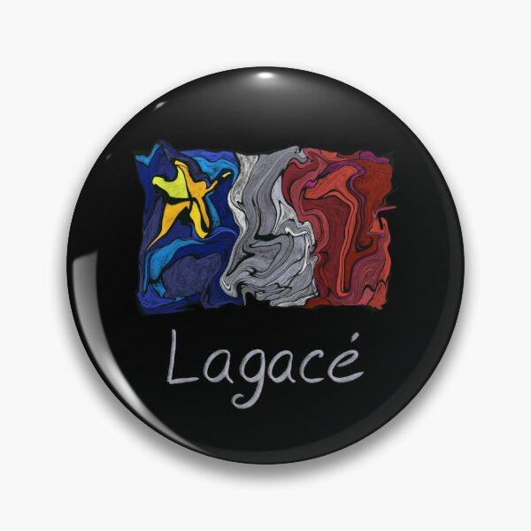 Item preview, Acadian Flag pastel liquid mosaic Lagacé - Drapeau acadien mosaïque liquide pastel vitrail Lagacé designed and sold by ColoursOfFrance.