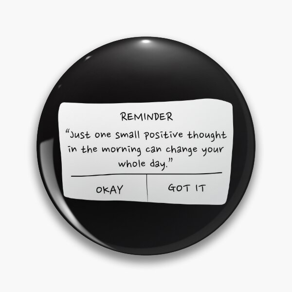 Item preview, One small positive thought in the morning can change your whole day designed and sold by family37.