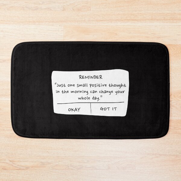 Item preview, One small positive thought in the morning can change your whole day designed and sold by family37.