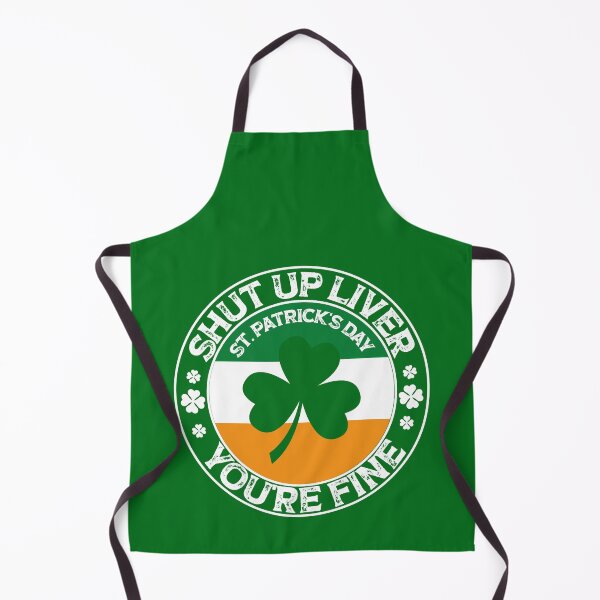 Item preview, Copy of funny shut up liver you're fine , shut up liver you are fine, patricks day flag clover gift designed and sold by SmileYreAmazing.
