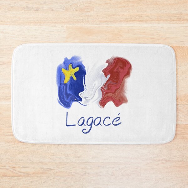 Item preview, Acadian Flag pastel liquid Lagacé  - Drapeau acadien liquide pastel Lagacé designed and sold by ColoursOfFrance.