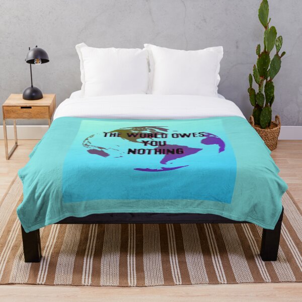 Item preview, THE WORLD OWES YOU NOTHING designed and sold by salasiya.