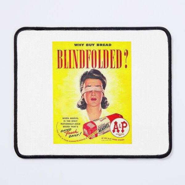 Item preview, Blindfolded? Ad, A&P designed and sold by uniquenostalgia.