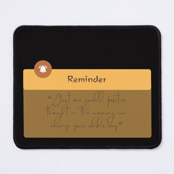 Item preview, One small positive thought in the morning can change your whole day designed and sold by family37.