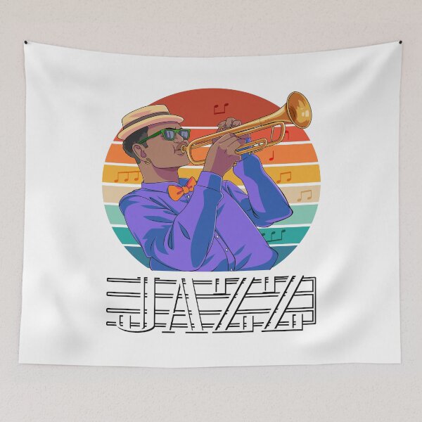 Item preview, International Jazz Day Trumpet Player  designed and sold by Nosek1ng.
