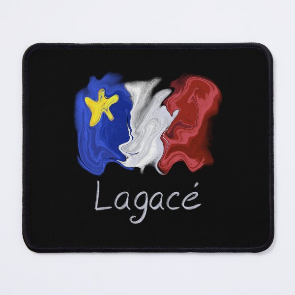 Item preview, Acadian Flag pastel liquid Lagacé  - Drapeau acadien liquide pastel Lagacé designed and sold by ColoursOfFrance.