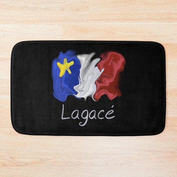 Item preview, Acadian Flag pastel liquid Lagacé  - Drapeau acadien liquide pastel Lagacé designed and sold by ColoursOfFrance.