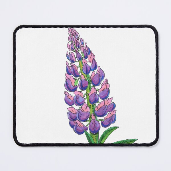 Item preview, Lupine Botanical Watercolor Flower designed and sold by Irina Sztukowski.