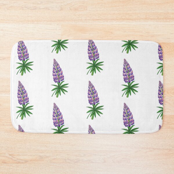 Item preview, Lupine Botanical Watercolor Flower designed and sold by Irina Sztukowski.