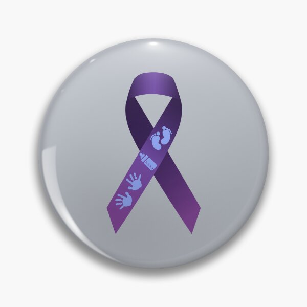 Item preview, Prematurity Awareness Ribbon designed and sold by SilkenDove.