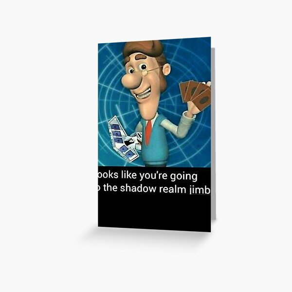 Shadow Realm Jimbo Greeting Card For Sale By Helenmcgraw Redbubble