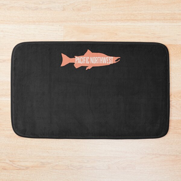 Item preview, PNW Salmon Fish Sticker designed and sold by OliverSimo.