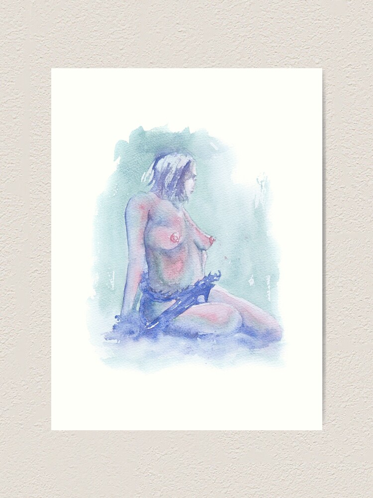 Thumbnail 2 of 3, Art Print, Transitioning Figure designed and sold by Josh Jones.
