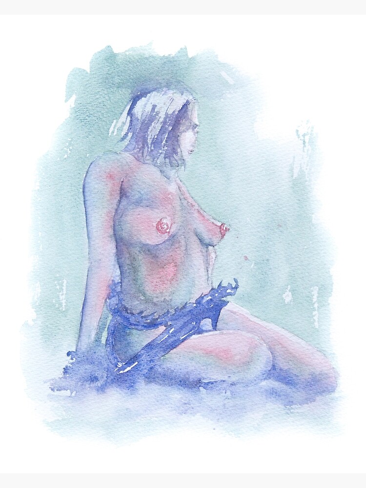 Thumbnail 3 of 3, Art Print, Transitioning Figure designed and sold by Josh Jones.