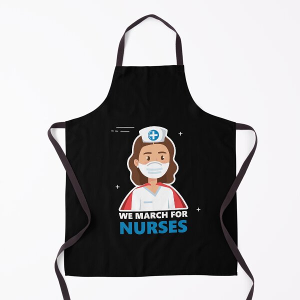 Item preview, we march for nurses designed and sold by OUGHRI.