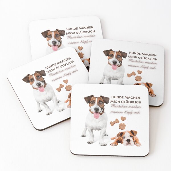Item preview, Hunde machen mich glücklich, Menschen machen meinen Kopf weh designed and sold by Khaila-shop.