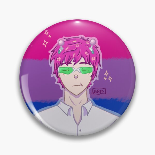 Artikelvorschau, Saiki K Bisexueller Stolz entworfen und verkauft von BubblesDoesArt.