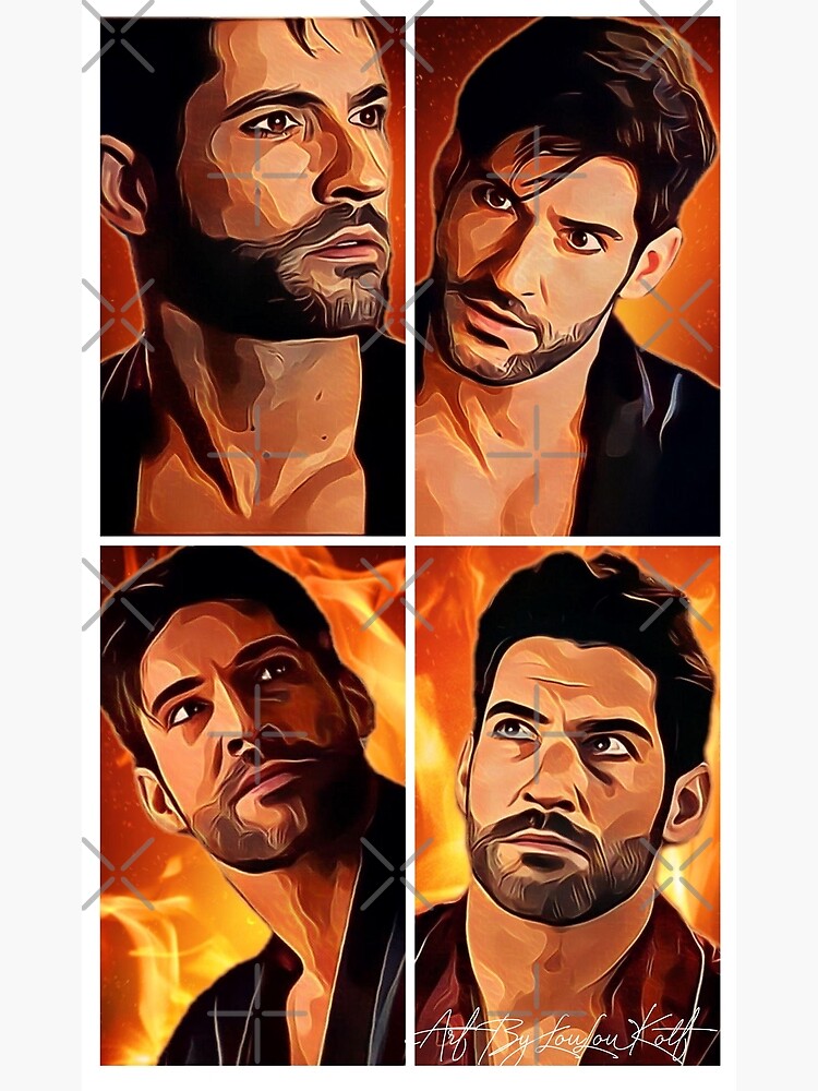 "Tom Ellis Art " Poster for Sale by Artbyloulou Redbubble