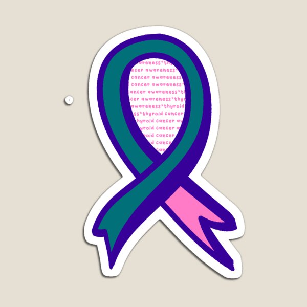 Item preview, Thyroid Cancer Awareness Ribbon designed and sold by StrivingDreamer.