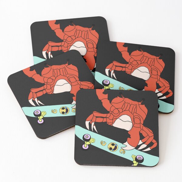 Item preview, Cool Crab on Skateboard no background designed and sold by bonomixideyok.