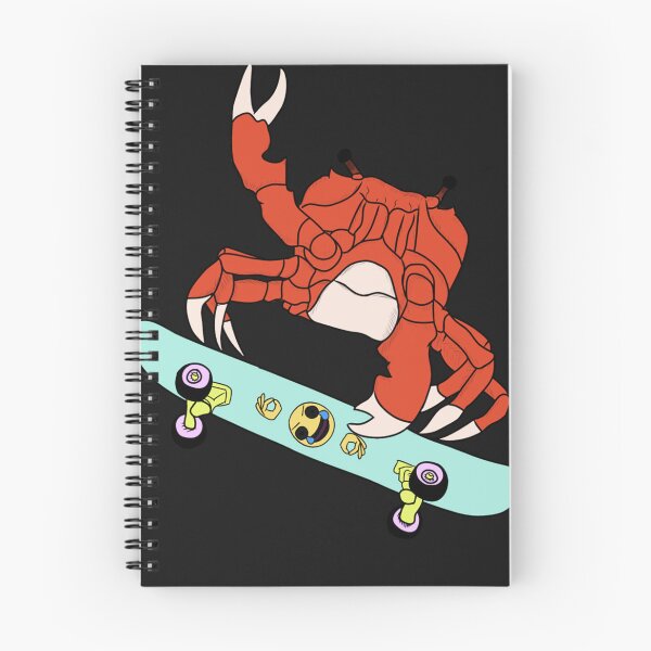 Item preview, Cool Crab on Skateboard no background designed and sold by bonomixideyok.