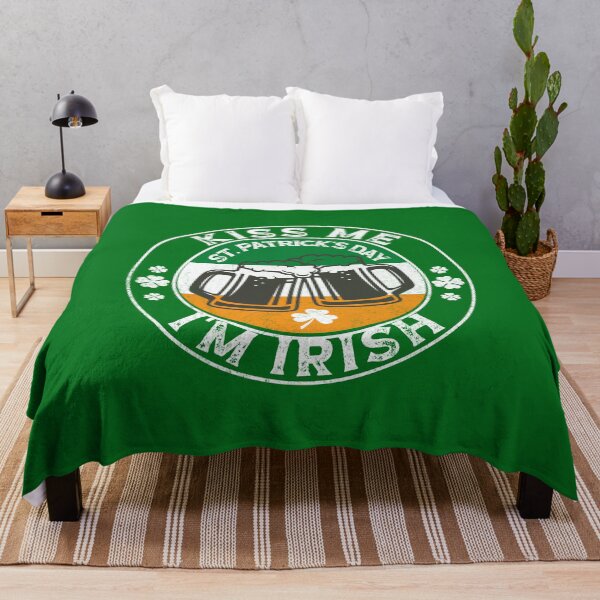 Item preview, funny kiss me i'm irich , shut up liver you are irich, patricks day flag cheers gift designed and sold by SmileYreAmazing.