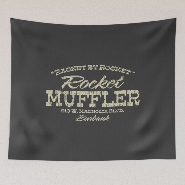 Item preview, Rocket Muffler 1951 designed and sold by AstroZombie6669.