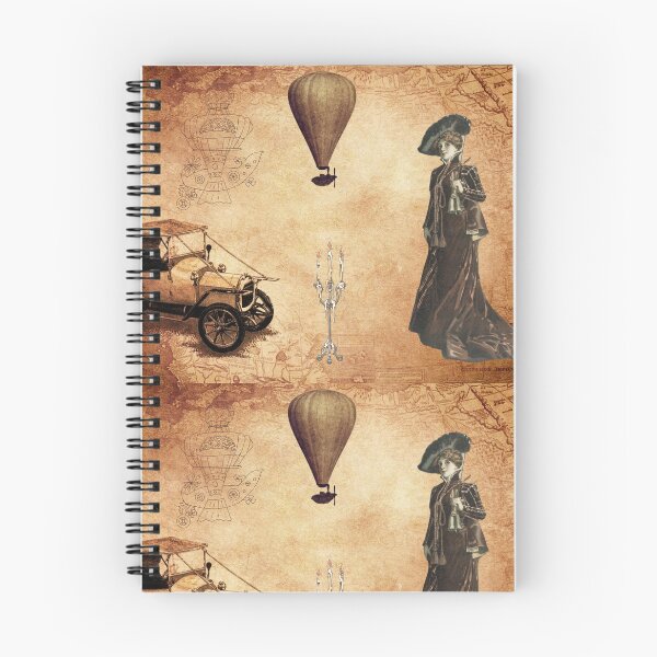 Item preview, Vintage Steampunk Elegant Lady World Map designed and sold by silviaol.