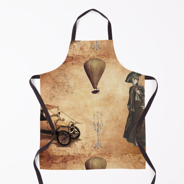Item preview, Vintage Steampunk Elegant Lady World Map designed and sold by silviaol.