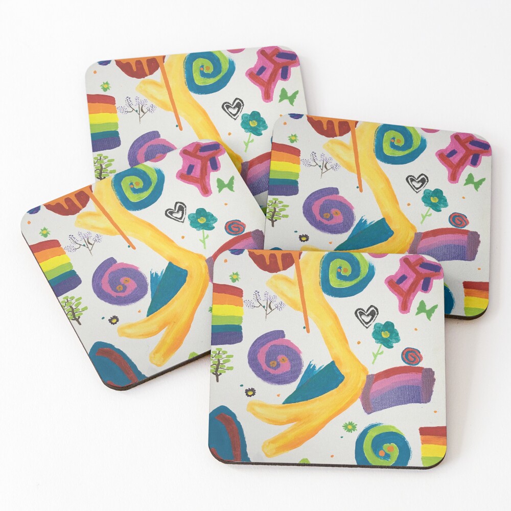 Item preview, Coasters (Set of 4) designed and sold by KCsStudio.