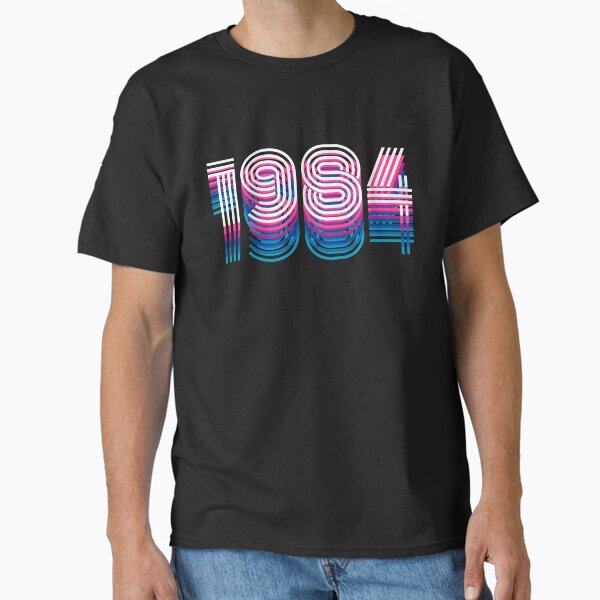 Aperçu de l'œuvre 1984 Year Retro Neon créée et vendue par favestore.