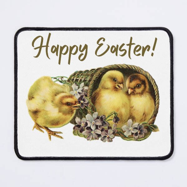Item preview, Vintage Happy Easter Chicken Basket designed and sold by silviaol.