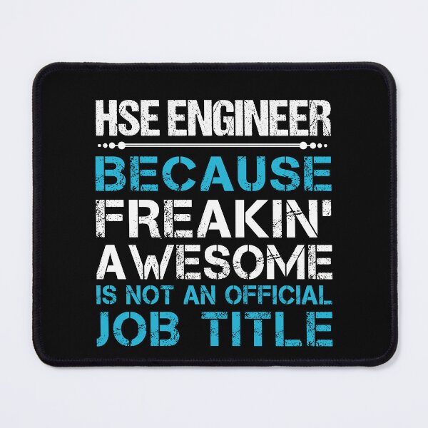Item preview, Hse Engineer T Shirt - Freaking Awesome Job Gift Item Tee designed and sold by oetate4774.