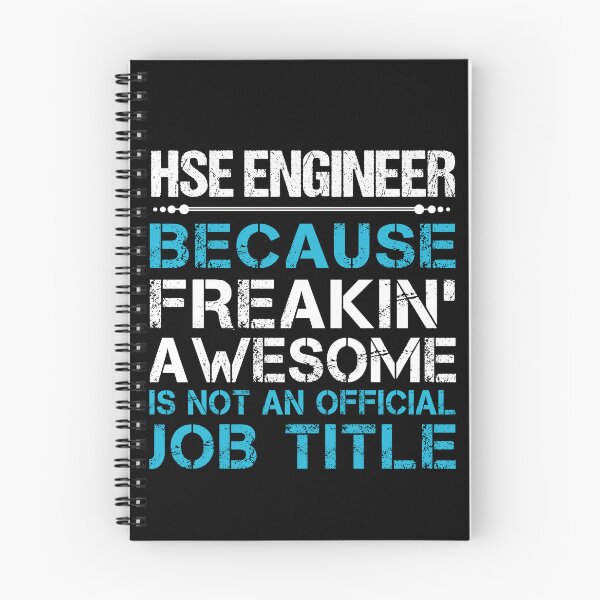 Item preview, Hse Engineer T Shirt - Freaking Awesome Job Gift Item Tee designed and sold by oetate4774.