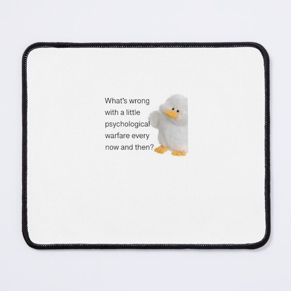 Item preview, Psychological Warfare Duck Sticker designed and sold by ThomasHiemets.